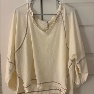 Free People- Long-Sleeve Pullover Top